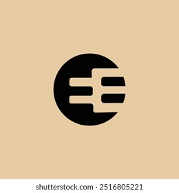 Energy Circle style vector logo design