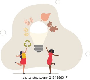 Energy conservation as low power lighting consumption.