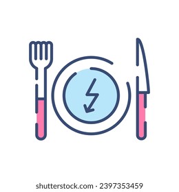 Energy Consumption icon in vector. Illustration