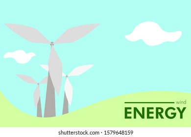 energy day wallpaper: wind energy power generation