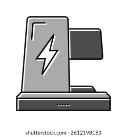 energy density color icon vector. energy density sign. isolated symbol illustration