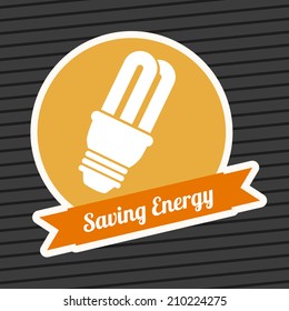 energy design over background vector illustration energy design over background vector illustration