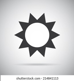 energy design over gray background vector illustration