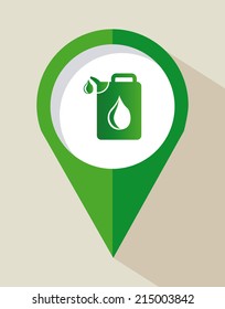 energy design over gray background vector illustration
