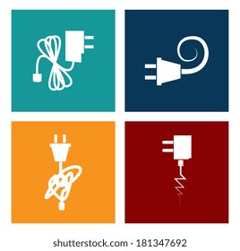 energy design over white background, vector illustration