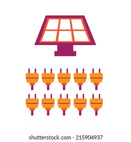 energy design over  white background vector illustration