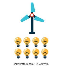 energy design over  white background vector illustration