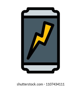 Energy drink can
