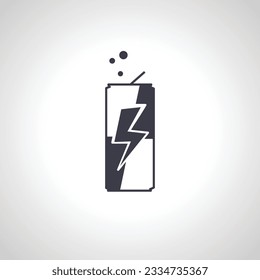 energy drink can icon. energy drink icon.