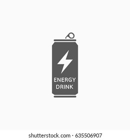 Energy Drink Can Icon