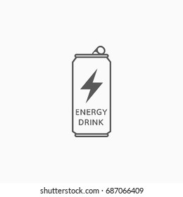 Energy Drink Can Icon