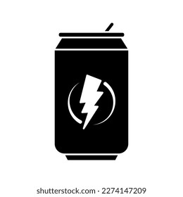 energy drink can icon. sign for mobile concept and web design. vector illustration