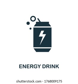 Energy Drink icon. Simple element from drinks collection. Creative Energy Drink icon for web design, templates, infographics and more