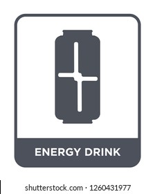energy drink icon vector on white background, energy drink simple element illustration
