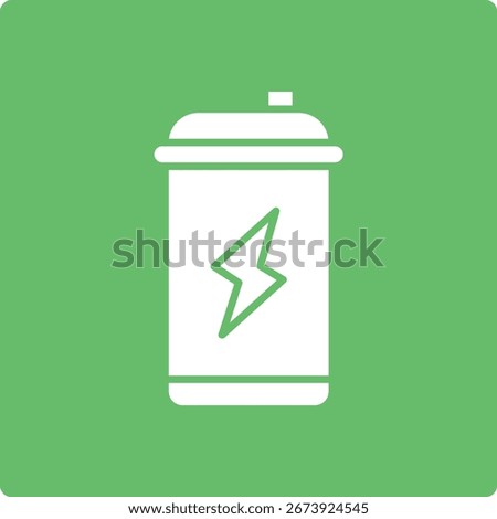 Energy Drink vector icon. Can be used for printing, mobile and web applications.
