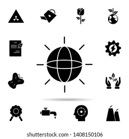 Energy, earth icon. Universal set of ecology for website design and development, app development