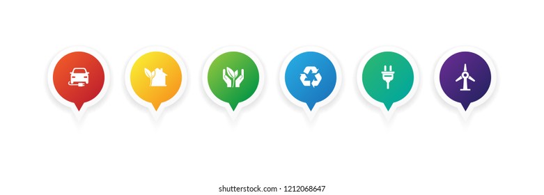 ENERGY AND ECO INFOGRAPHIC CONCEPT