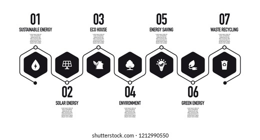 ENERGY AND ECO INFOGRAPHIC CONCEPT