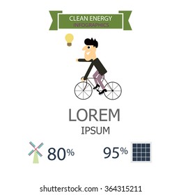 energy ecology infographic 