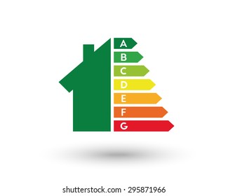 Energy efficiency and home improvement concept. Eps10 vector illustration.