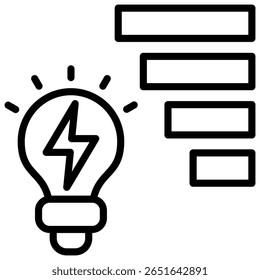 Energieeffizienz-Symbolelement für Design