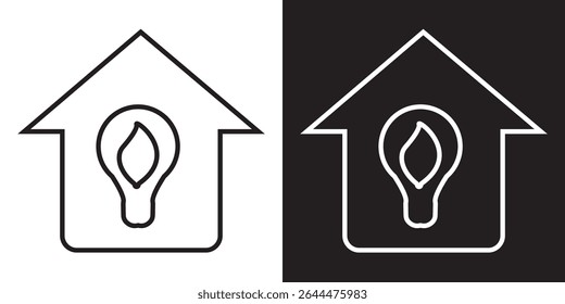 Energy Efficiency Icons.  Vector illustration. EPS 10 AI