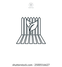 Energieeffizienz-Symbol, Vektorgrafik einzeln auf weißem Hintergrund