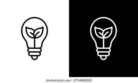 Design de conjunto de ícones brancos com baixo consumo de energia