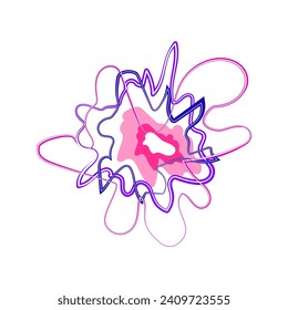energy electric orb cartoon. effect ball, lightning magic, circle crystal energy electric orb sign. isolated symbol vector illustration