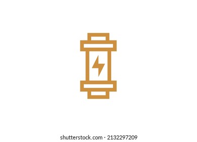 Energy and Electricity Monoline Logo