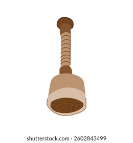 energy faucet aerator cartoon. reduce kitchen, bathroom eco, friendly conservation energy faucet aerator sign. isolated symbol vector illustration
