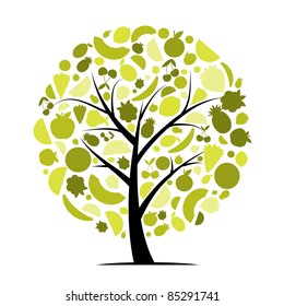 Energy fruit tree for your design