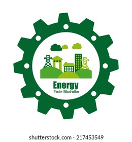 energy graphic design ,vector illustration