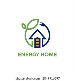 Energy Home Logo Vector for your company or business