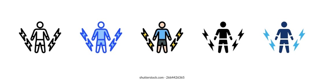 Energy Icon-Kollektion mit mehreren Stilen