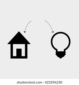 energy icon design 