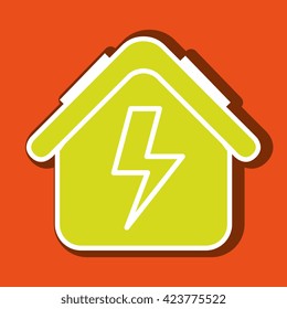 energy icon design 