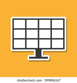 Energy icon design, vector illustration