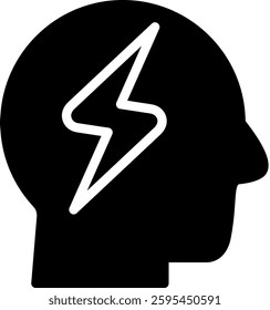 Energy Icon Element For Design