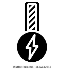 Energy Icon Element für Design