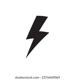 Energy icon. Lightning flat sign design. Energy symbol vector pictogram. Thunder sign. UX UI icon