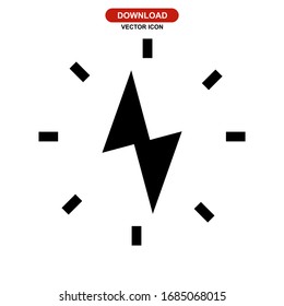 energy icon or logo isolated sign symbol vector illustration - high quality black style vector icons
