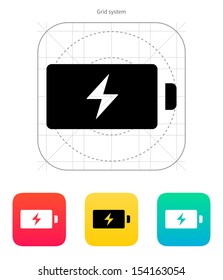 Energy icon on white background. Vector illustration.