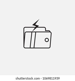 energy icon template design