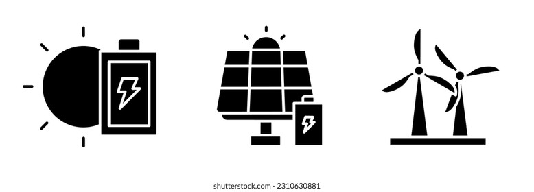 Energy icon vector illustration. Stock vector.
