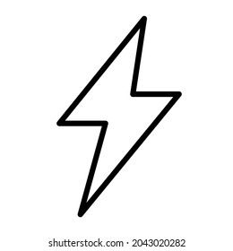 Imagen vectorial de icono de energía. También se puede usar para aplicaciones web, aplicaciones móviles y medios impresos.
