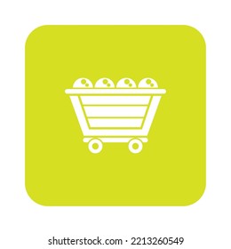 energy icon vector image with yellow background with white lines.