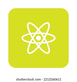 energy icon vector image with yellow background with white lines.