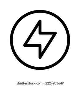 Energy Icon Vector Symbol Design Illustration