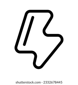 Energy Icon Vector Symbol Design Illustration